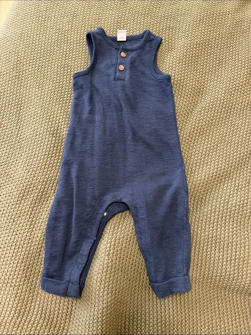 Old Navy Navy Baby Romper 6-12 Months